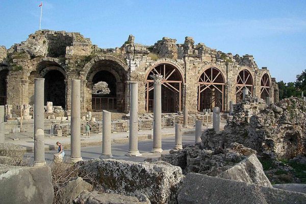 آثار باستانی آنتالیا 3 شهر سیده - آثار باستانی آنتالیا