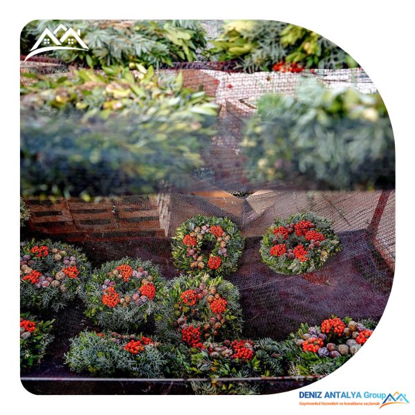 صادرات تاج گل کریسمس از آنتالیا 23 b8